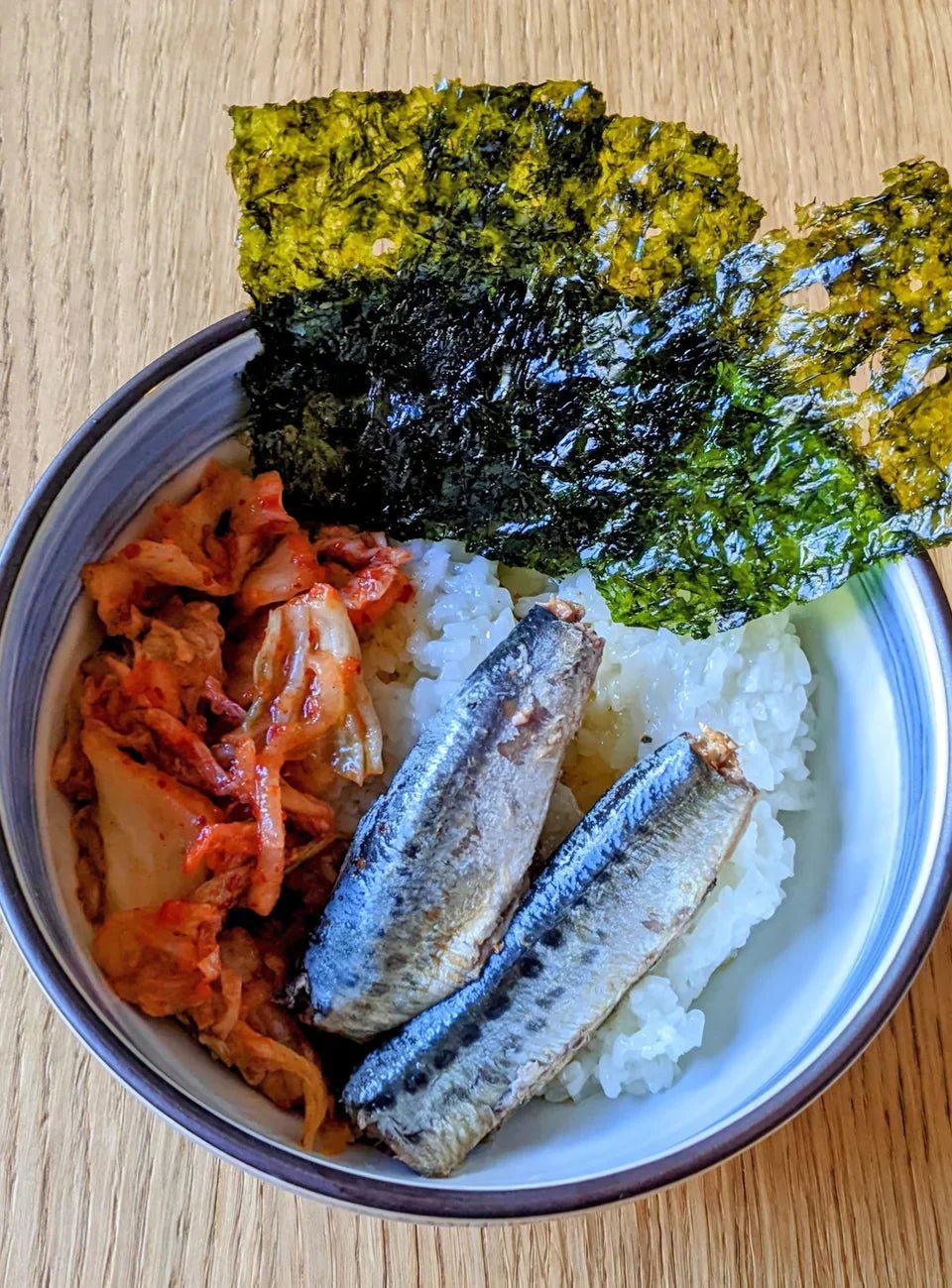 Deopbap à la sardine et au kimchi - Les Grandes Oreilles